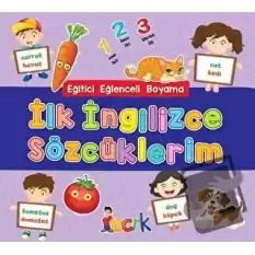 İlk İngilizce Sözcüklerim - Eğitici Eğlenceli Boyama