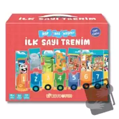 İlk Sayı Trenim - Cırt Cırtlı Yapboz ve Kitap Seti