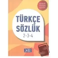 İlköğretim Türkçe Sözlük 2-3-4