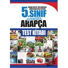 İmam Hatip Ortaokulu Müfredatın Uygun 5. Sınıf Görsel Arapça Test Kitabı