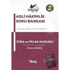 İmtiyaz Adli-İdari Hakimlik İcra ve İflas Hukuku Soru Bankası