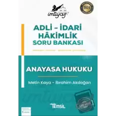 İmtiyaz Adli - İdari Hakimlik Soru Bankası Anayasa Hukuku