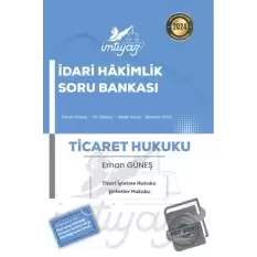 İmtiyaz İdari Hakimlik Ticaret Hukuku Soru Bankası