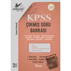 İmtiyaz KPSS ve Kurum Sınavları Çıkmış Soru Bankası