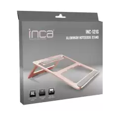 Inca Inc-121G Alimünyum Gold Rengi Notebook Standı