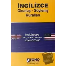 İngilizce Okunuş - Söyleniş Kuralları