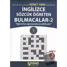 İngilizce Sözcük Öğreten Bulmacalar 2