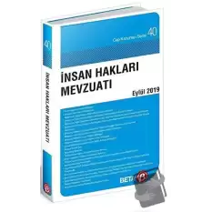 İnsan Hakları Mevzuatı Eylül 2019