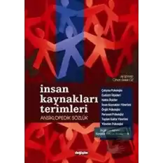 İnsan Kaynakları Terimleri Ansiklopedik Sözlük - İngilizce-Almanca Karşılıklı Türkçe Açıklamalı