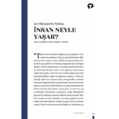 İnsan Ne İle Yaşar?