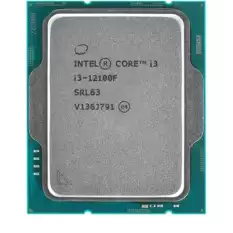 Intel Core İ3 12100F Tray 3.3 Ghz 4 Çekirdek 12Mb Cache Lga1700 Soket 10Nm Kutusuz İşlemci