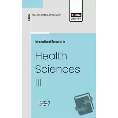 International Research in Health Sciences III