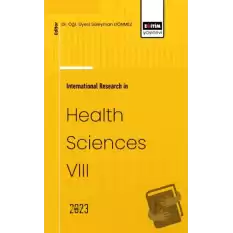 International Research in Health Sciences VIII