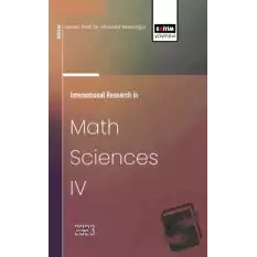 International Research in Math Sciences IV