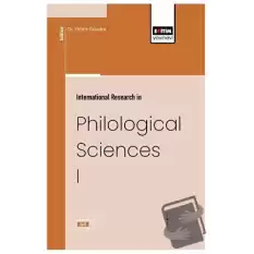 İnternational Research İn Philological Sciences I