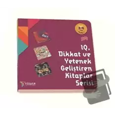 IQ Dİkkat ve Yetenek Geliştiren Kitaplar Serisi 3-4 Yaş Level 1 (3 Kitap Takım)