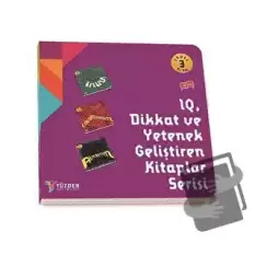 IQ Dİkkat ve Yetenek Geliştiren Kitaplar Serisi Level 3 (3 Kitap Takım) 5+ Yaş