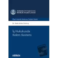 İş Hukukunda Kıdem Kavramı (Ciltli)