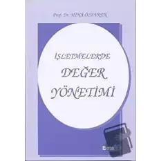 İşletmelerde Değer Yönetimi