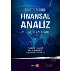 İşletmelerde Finansal Analiz ve Uygulamalar