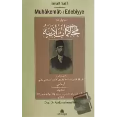 İsmail Safa: Muhakemat-ı Edebiyye