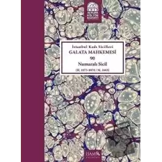 İstanbul Kadı Sicilleri Galata Mahkemesi 90 Numaralı Sicil (H. 1073-1074 / M. 1663) (Ciltli)