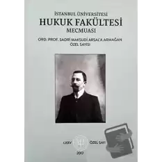 İstanbul Üniversitesi Hukuk Fakültesi Mecmuası