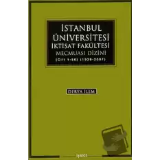 İstanbul Üniversitesi İktisat Fakültesi Mecmuası Dizini