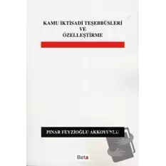 Kamu İktisadi Teşebbüsleri ve Özelleştirme