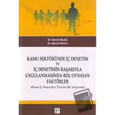 Kamu Sektöründe İç Denetim ve İç Denetimin Başarıyla Uygulanmasında Rol Oynayan Faktörler