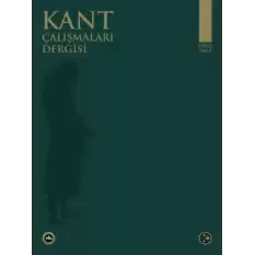 Kant Çalışmaları Dergisi Sayı 2