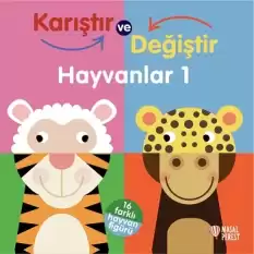 Karıştır ve Değiştir Hayvanlar 1 (Ciltli)