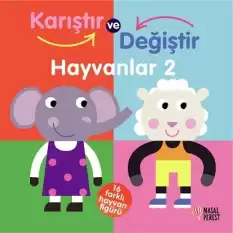 Karıştır ve Değiştir Hayvanlar 2 (Ciltli)