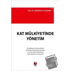 Kat Mülkiyetinde Yönetim