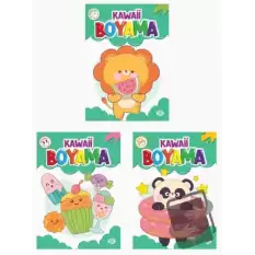 Kawaii Boyama Seti (3 Kitap)