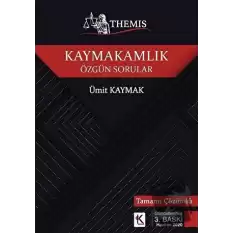 Kaymakamlık - Özgün Sorular