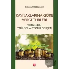 Kaynaklarına Göre Vergi Türleri