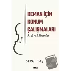 Keman İçin Konum Çalışmaları