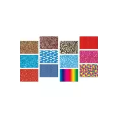Keskin Color Fon Kartonu 12 Li 50X70 Karışık Renk Desenli 200952-99