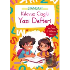 Kılavuz Çizgili Yazı Defteri Büyük Boy - Turuncu