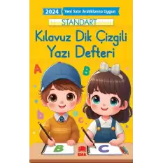 Kılavuz Dik Çizgili Yazı Defteri