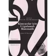 Kimyacılar İçin Uygulamalı Matematik