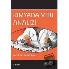 Kimyada Veri Analizi Uygulamalı İstatistik