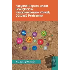 Kimyasal Toprak Analiz Sonuçlarının Hesaplanmasına Yönelik Çözümlü Problemler