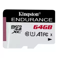 Kingston Sdce-64Gb 64Gb Microsdxc Endurance 95R-30W C10 A1 Uhs-I Card Only Hafıza Kartı