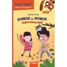 Kıvırcık ile Pıtırcık 1. Kitap Sağım Solum Kedi - Küçük Yıldızlar