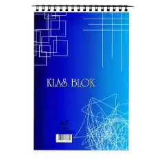 Klas Bloknot Spiralli Office Book Çizgili 100 Yp A5 - 6lı Paket