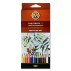 Koh-I Noor Mondeluz Fruit Aquarell Renkli Kalemler 12 Li