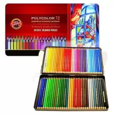 Koh-I Noor Set Of Artists Coloured Pencils 3827 72