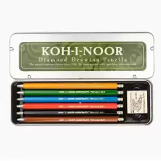 Koh-I Noor Set Of Mechanical Pencils 5217 6